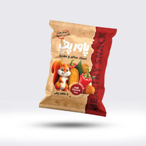 پفک سالم با سویق طعم چیلی